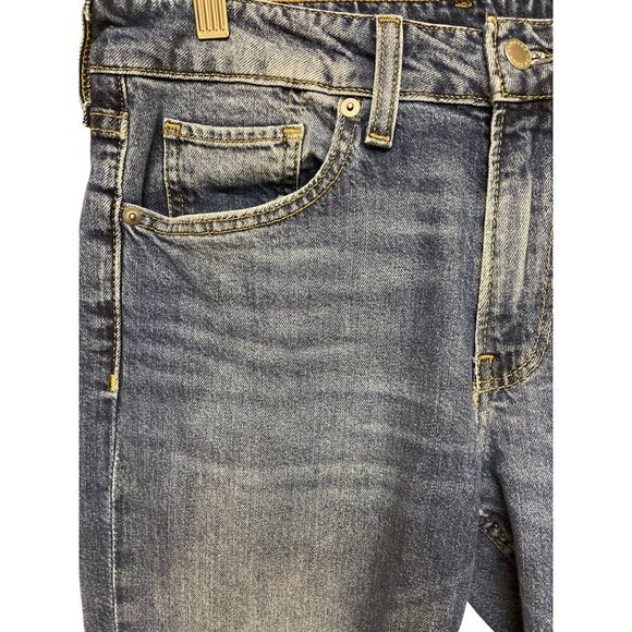 BONOBOS Men's Slim Leg Denim Blue Jeans Size 30 Medium Wash Stretch - Picture 2 of 6